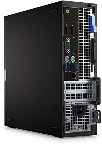 Dell OptiPlex 7040-SFF, Core i5-6500 3.2GHz, 8GB RAM, 480GB Solid State Drive, DVD, Windows 10 Pro 64bit, (Renewed)