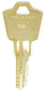 hon 131r replacement keys: 2 keys