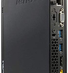 Lenovo ThinkCentre M93P Tiny Desktop, Intel Core i5-4570T, 8GB RAM, 256GB SSD, Windows 10 Pro 64-bit (Renewed)