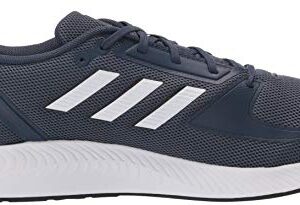 adidas Men's Runfalcon 2.0 Running Shoe, Crew Navy/White/Ink, 13