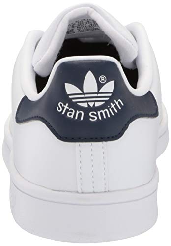 adidas Originals Men's Stan Smith (End Plastic Waste) Sneaker, White/White/Collegiate Navy, 10