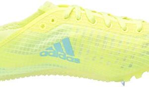 adidas Women's Sprintstar Running Shoe, Hi-Res Yellow/Clear Aqua/Core Black, 6