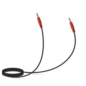 emeet daisy chain cable –3.5mm male to male stereo audio aux cable, use for luna/luna plus/luna plus kit/luna lite/m3/m220/m2/m2 max speakerphone/meeting capsule, expand meeting up to 12/16 people
