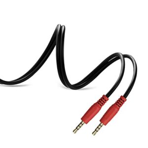 EMEET Daisy Chain Cable –3.5mm Male to Male Stereo Audio Aux Cable, Use for Luna/Luna Plus/Luna Plus Kit/Luna Lite/M3/M220/M2/M2 MAX Speakerphone/Meeting Capsule, Expand Meeting up to 12/16 People