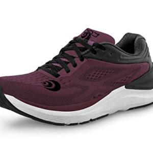 Topo Athletic Women's Ultrafly 3 Breathable Road Running Shoes, Wine/Black, Size: 6