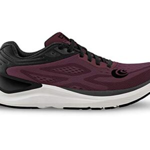 Topo Athletic Women's Ultrafly 3 Breathable Road Running Shoes, Wine/Black, Size: 6