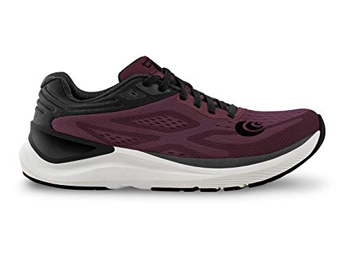 Topo Athletic Women's Ultrafly 3 Breathable Road Running Shoes, Wine/Black, Size: 6