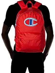 Champion unisex adult Backpacks, Medium Red, One Size US