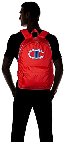 Champion unisex adult Backpacks, Medium Red, One Size US