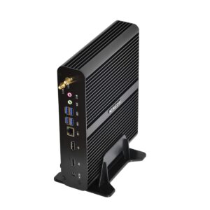 Kingdel® NC860 Powerful Mini Desktop Computer, Fanless Mini PC with Intel i7 10th Gen. CPU(Up to 4.9Ghz), 32GB DDR4 RAM, 512GB SSD, 4K 4096x2304, HD Port, DP, Full Metal Case, Windows 11 Pro