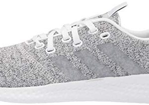 adidas Women's Puremotion Running Shoe, White/Black, 9