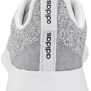 adidas Women's Puremotion Running Shoe, White/Black, 9