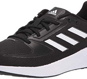 adidas Women's Runfalcon 2.0 Running Shoe, Black/Core White/Grey, 8.5