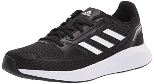 adidas Women's Runfalcon 2.0 Running Shoe, Black/Core White/Grey, 8.5