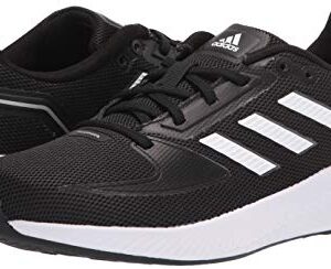 adidas Women's Runfalcon 2.0 Running Shoe, Black/Core White/Grey, 8.5