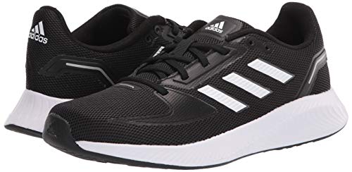 adidas Women's Runfalcon 2.0 Running Shoe, Black/Core White/Grey, 8.5