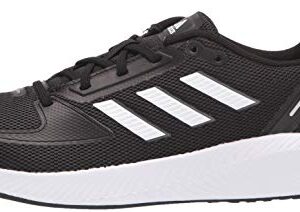 adidas Women's Runfalcon 2.0 Running Shoe, Black/Core White/Grey, 8.5