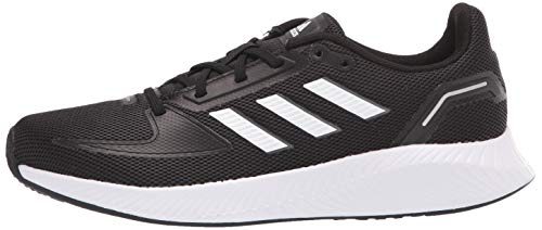 adidas Women's Runfalcon 2.0 Running Shoe, Black/Core White/Grey, 8.5