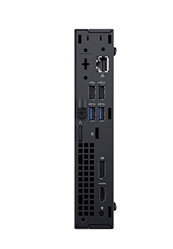 Dell Optiplex 3070 (Latest Model) Micro PC (MFF) Core i3-9100T (3.10Ghz Quad Core) 8GB DDR4 RAM 256GB PCIe M.2 SSD Windows 10 Professional (Renewed)