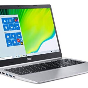 Acer Aspire 5 A515-44-R41B, 15.6" Full HD, AMD Ryzen 5 4500U Hexa-Core Mobile Processor with Radeon Graphics, 8GB DDR4, 256GB NVMe SSD, WiFi 5, HD Webcam, Backlit Keyboard, Windows 10 Home