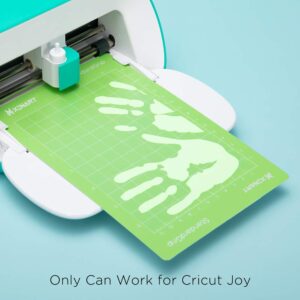 Xinart Cutting Mat for Cricut Joy(4.5x6.5 Inch, 3 Mats) StandardGrip Adhesive Green Cutting Mats Compatible with Cricut Joy