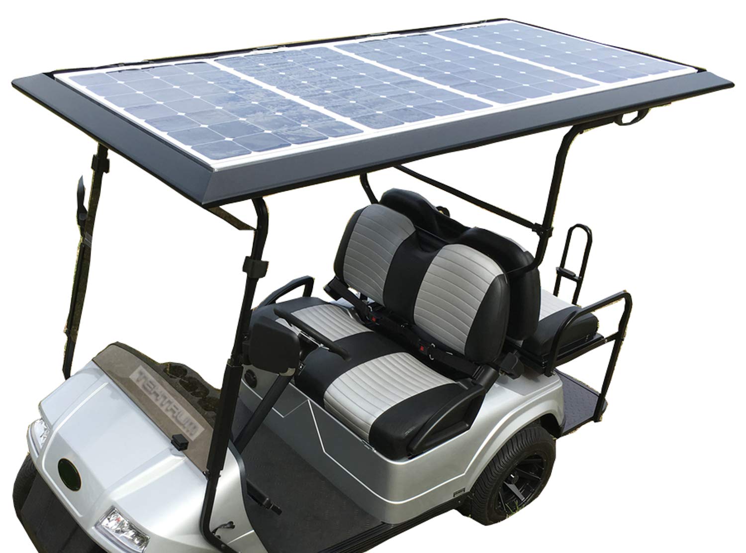 Tektrum Universal 200 watt 200w 48v Solar Panel Battery Charger Kit for Golf Cart - Charge While Driving, Save Electricity Bill, Extend Battery Life, Emergency