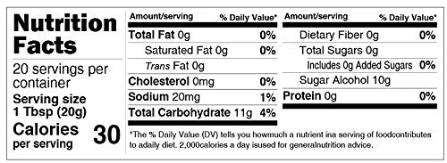 Sweet Nature Birch Xylitol Sugar Free Honey - Non GMO - Kosher - Made in the U.S.A. - Keto Friendly (14 oz)