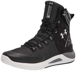 under armour women's hovr highlight ace, black (001)/white, 8 m us