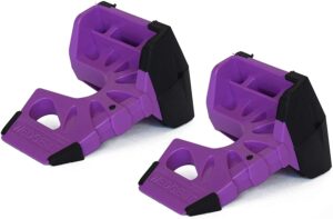 wedge-it - the ultimate door stop - purple (2 pack)