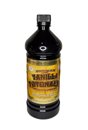 Mexican Vanilla Totonac's Pure Extract - 33.2 Oz Bottle - Premium Vanilla Liquid for Baking & Cooking, Packaging May Vary