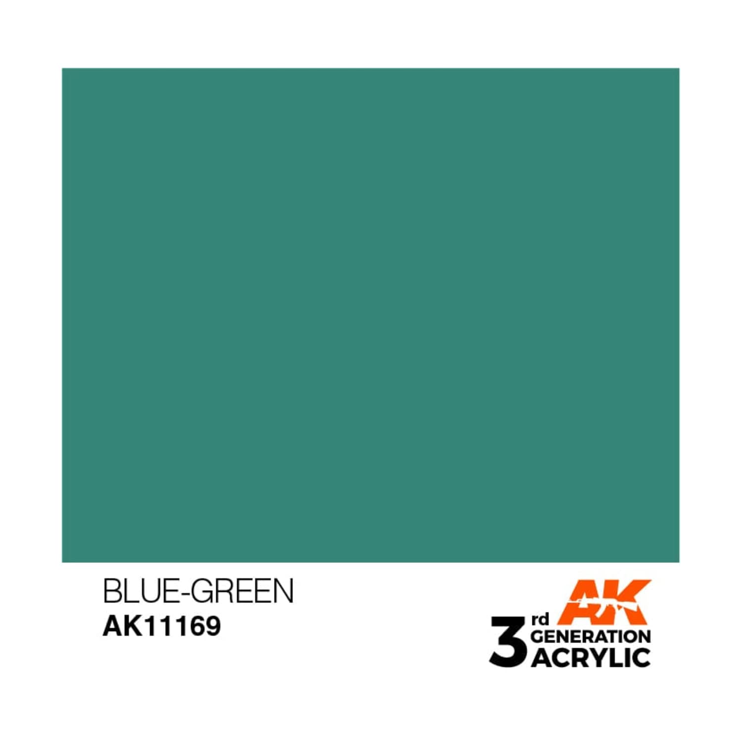 AK Interactive 3rd Gen Acrylic Blue-Green 17ml