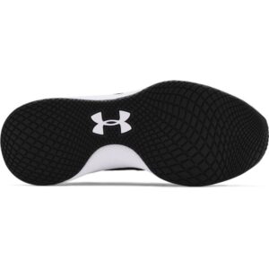 Under Armour Women's Charged Breathe Tr 3, Black (001)/White, 8.5 M US