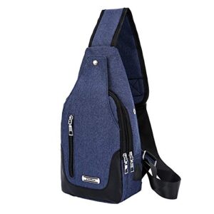 yeefay sling bag sling backpack crossbody chest shoulder bag small causal daypack for women men hiking
