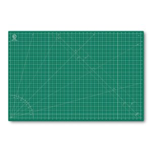 kc global a1 (36"x24") self-healing cutting mat (dark green) - sturdy, reversible, eco-friendly, non-slip. premium desk mat for crafters, quilters, and hobbyist