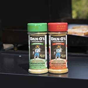 Dan-O's Seasoning Small 2 Bottle Combo | Original & Spicy | 2 Pack (3.5 oz)