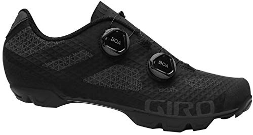 Giro Sector W Women Mountain Cycling Shoes - Black/Dark Shadow (2024), 42