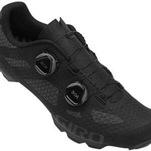 Giro Sector W Women Mountain Cycling Shoes - Black/Dark Shadow (2024), 42