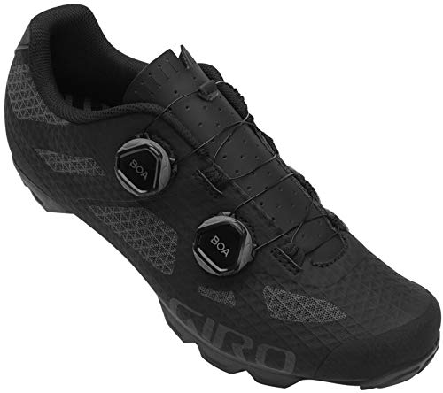 Giro Sector W Women Mountain Cycling Shoes - Black/Dark Shadow (2024), 42