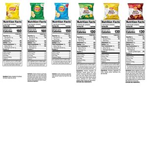 Lay's Potato Chips, Regular & Kettle Variety Pack, (Pack of 40)