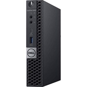 Dell OptiPlex 5060 Micro Business Desktop - Intel i5-8500T 2.2GHz 6-Core/16GB RAM/128GB SSD/Bluetooth & WiFi (Renewed)