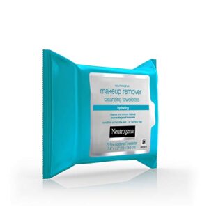 Neutrogena Makeup Remover Cleansing Towelettes, Daily Face Wipes to Remove Dirt, Oil, Makeup & Waterproof Mascara, 25 ct. (Pack of 3)