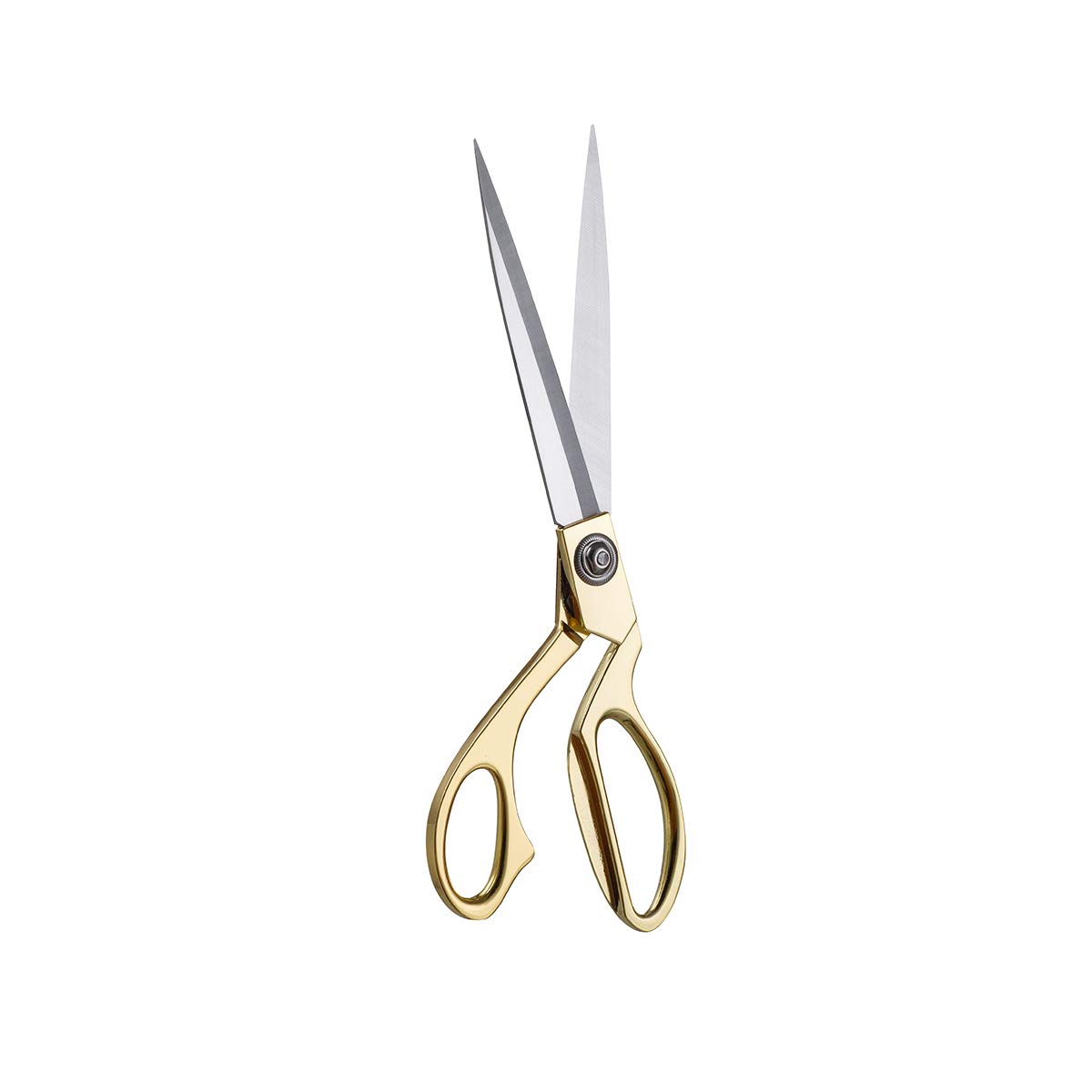 10.5'' Fabric Scissors Stainless Steel sharp Tailor Scissors clothing scissors Professional Heavy Duty Dressmaking Shears Sewing Tailor (Golden)