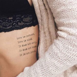 Everjoy 60+ Designs Inspirational Christian Quotes Bible Verses Scriptures Temporary Tattoos