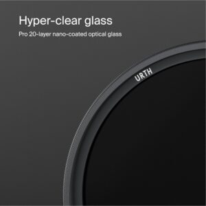 Urth 49mm ND4 (2 Stop) Lens Filter (Plus+) — 20-Layer Nano-Coated, Ultra-Slim Neutral Density Camera Lens Exposure Filter