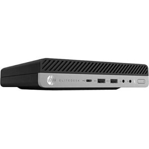 HP EliteDesk 800 G5 Desktop Computer - Core i7 i7-9700T - 16 GB RAM - 512 GB SSD - Desktop Mini - Windows 10 Pro 64-bit - Intel UHD Graphics 630 - English Keyboard (Renewed)