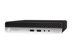 hp prodesk 400-g5 mini pc, intel i5-9500, 2.20ghz,8gb ram, 256gb ssd