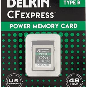 Delkin Devices 256GB POWER CFexpress Type B Memory Card (DCFX1-256)