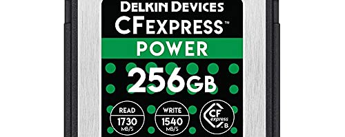 Delkin Devices 256GB POWER CFexpress Type B Memory Card (DCFX1-256)