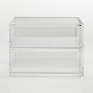 MUJI 7A57024 Drawer with Lid, Small, Clear