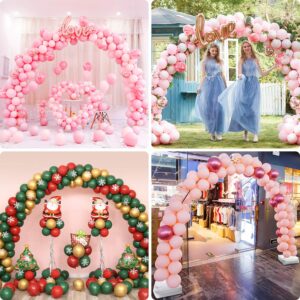 IDAODAN Balloon Arch Kit, Balloon Arch Stand with Base, Adjustable 9FT Tall & 10Ft Wide Garland Arch for Wedding Baby Shower Birthday Party Supplies Halloween Christmas Decorations